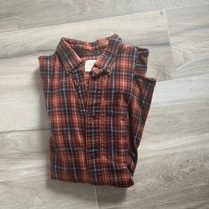 Cabelas plaid button down